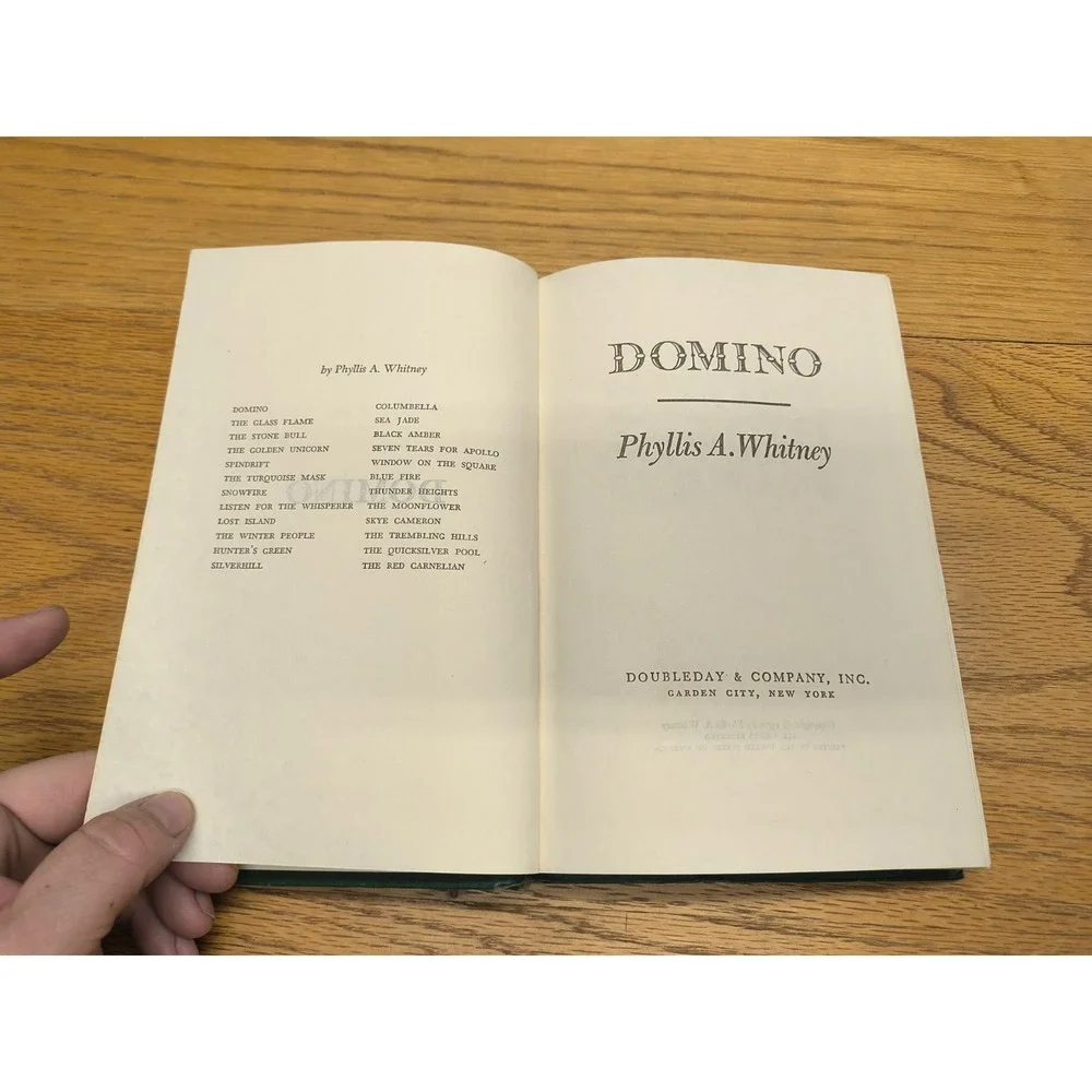Domino‎ by Phyllis A. Whitney 1979, HC - No Dust Jacket